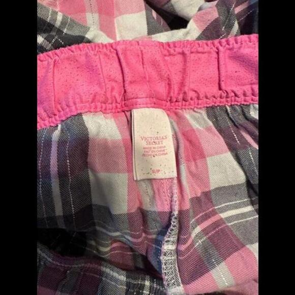 Victoria's Secret Pink Plaid Pajama Pants - Size S - Picture 2 of 3